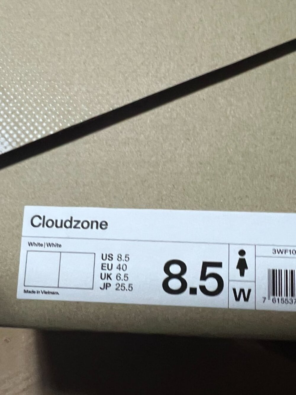On Running Cloudzone Triple White Wmn's 3WF10071200 - New with Defects - Picture 9 of 13